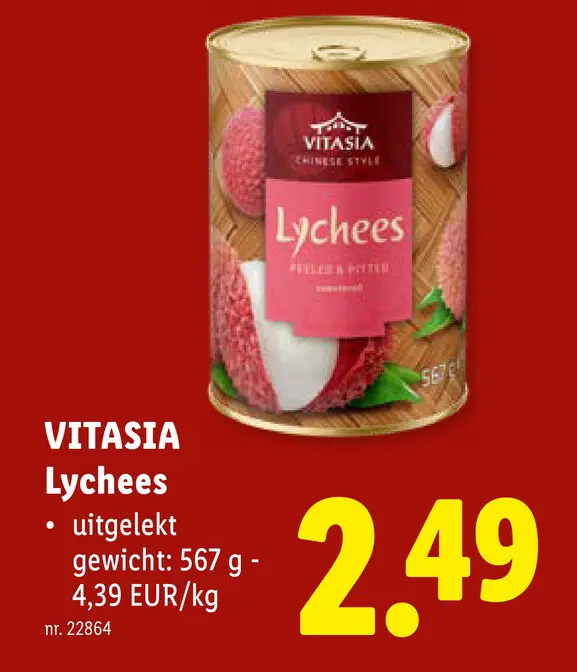 Promotie: Lychees