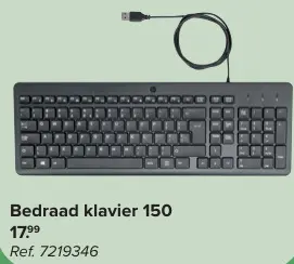 Promotie: Bedraad klavier 150