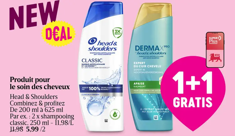 Offre: Head & Shoulders shampooing
