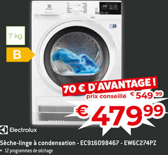 Offre: Sèche-linge à condensation - EC916098467 - EW