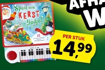 Aanbieding: Speel een Kerstliedje! + Borrelbijbel + Toetj