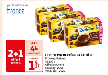 Aanbieding: LE PETIT POT DE CRÈME LA LAITIÈRE
