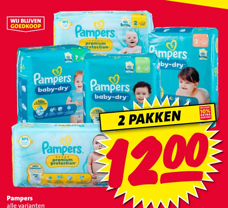 Aanbieding: Pampers