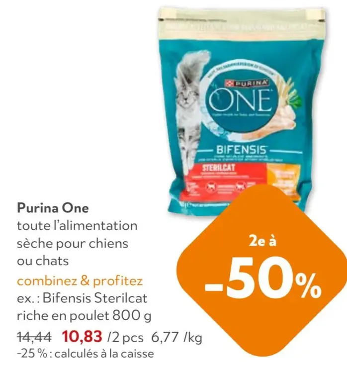 Offre: Alimentation sèche pour chiens ou chats