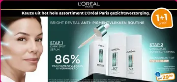 Aanbieding: Bright Reveal Anti- Pigmentvlekken Routine