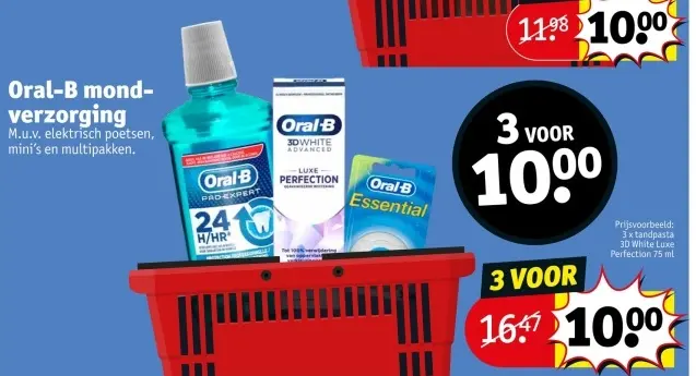 Promotie: Oral-B mondverzorging