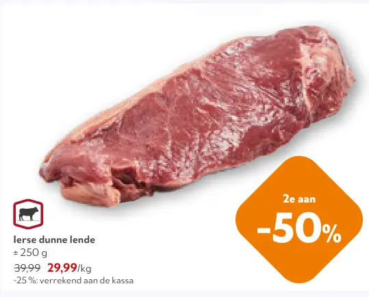 Promotie: Ierse dunne lende
