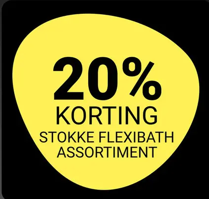Aanbieding: Stokke flexibath assortiment