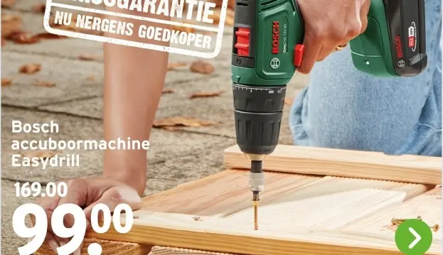 Aanbieding: accuboorrmachine Easydrill