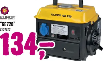 Aanbieding: EUROM Generator GE720