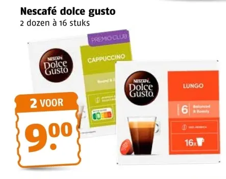 Aanbieding: Nescafé dolce gusto