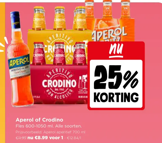 Promotie: Aperol or Crodino