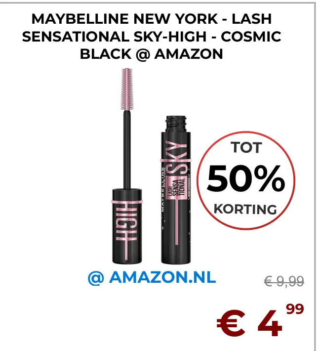Aanbieding: Lash sensational sky-high - cosmic black