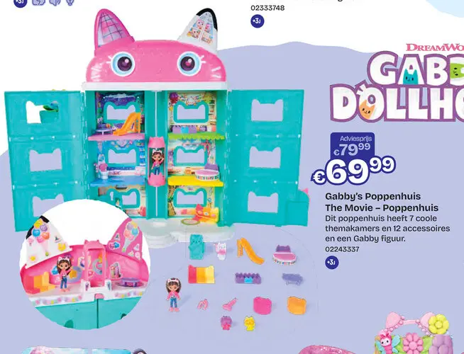 Aanbieding: Gabby's Poppenhuis The Movie – Poppenhuis
