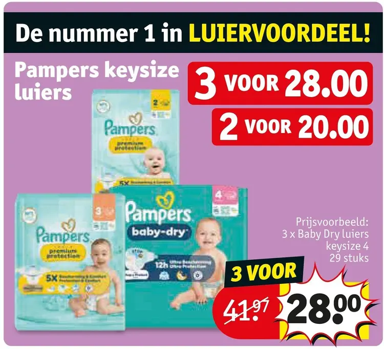 Promotie: Keysize luiers