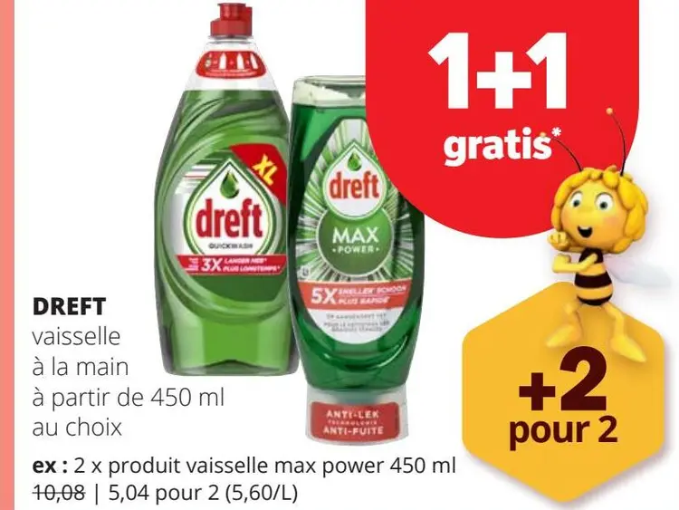 Offre: Dreft vaisselle à la main