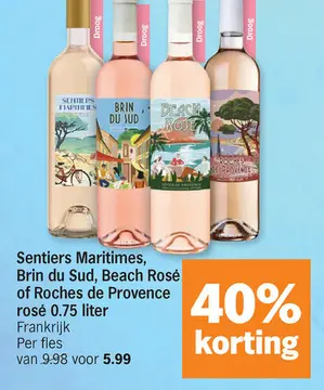 Aanbieding: Diverse rosé