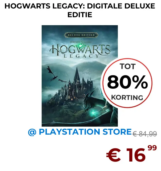 Aanbieding: Hogwarts legacy: digitale deluxe editie