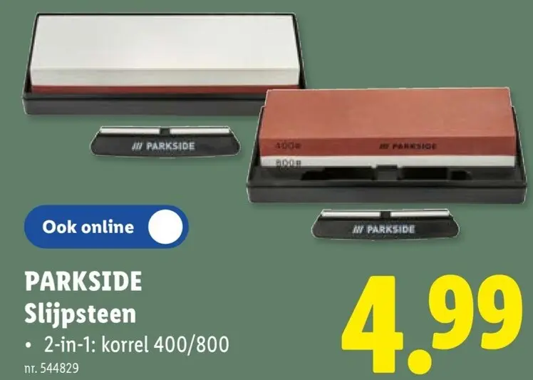 Promotie: PARKSIDE Slijpsteen