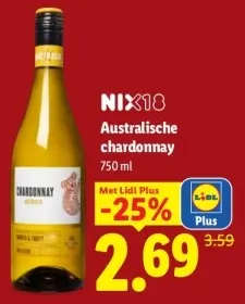 Aanbieding: Australische chardonnay