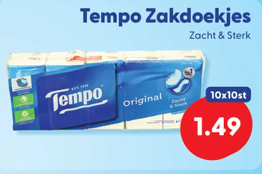 Aanbieding: Zakdoekjes