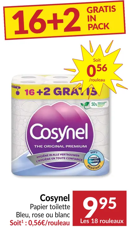 Offre: Papier toilette