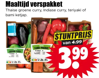 Aanbieding: Maaltijd verspakket