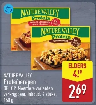 Aanbieding: Proteïnerepen