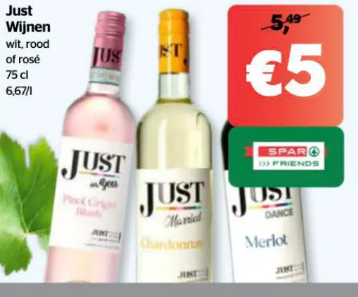 Promotie: Just Wijnen