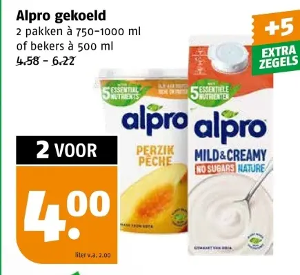 Aanbieding: Alpro gekoeld