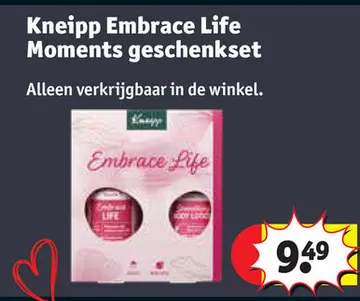 Aanbieding: Kneipp Embrace Life Moments geschenkset