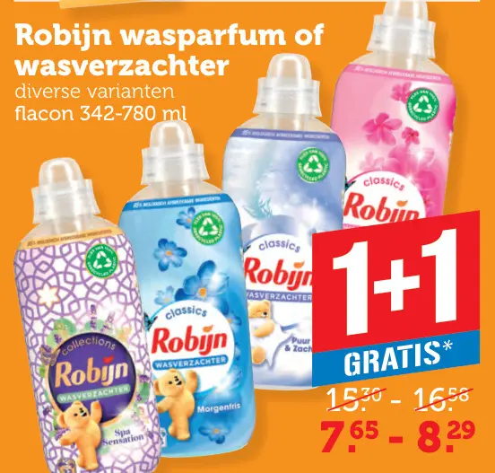 Aanbieding: Wasparfum of wasverzachter