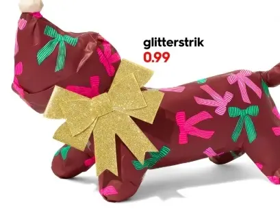 Aanbieding: glitterstrik