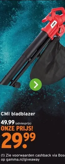 Aanbieding: bladblazer