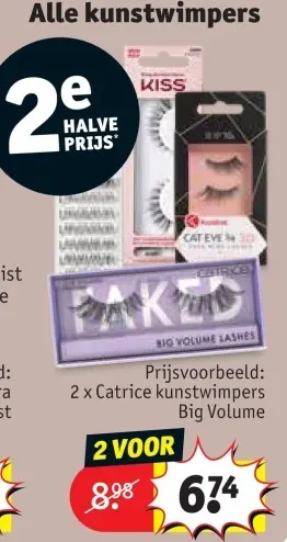 Promotie: kunstwimpers Big Volume