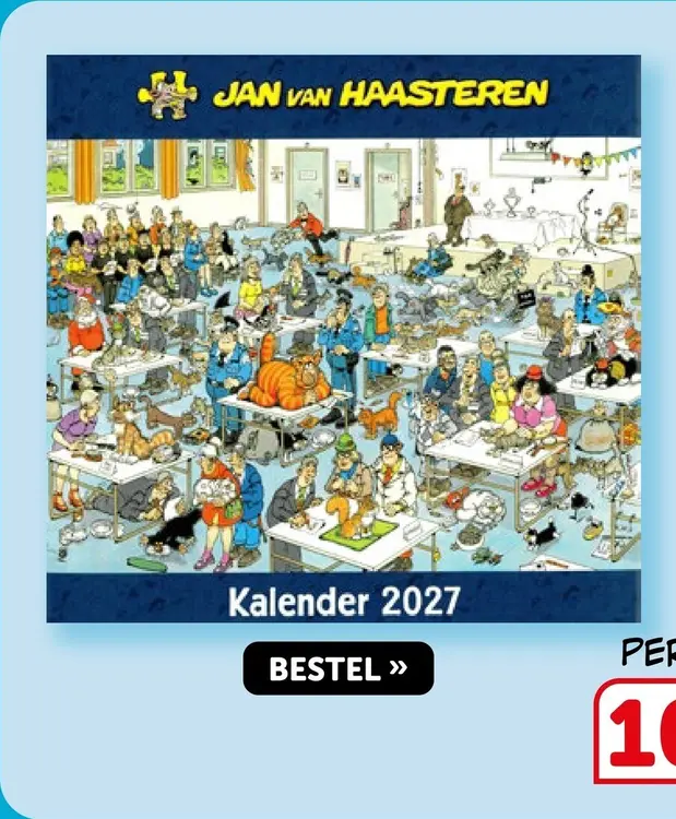 Aanbieding: Jan van Haasteren Kalender 2027