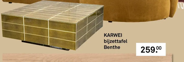 Aanbieding: Bijzettafel Benthe