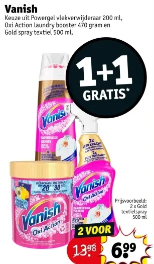Promotie: Powergel vlekverwijderaar, Oxi Action laundry