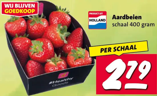 Aanbieding: Aardbeien