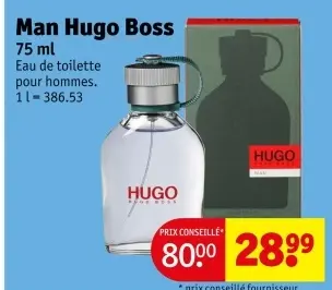 Offre: Man Hugo Boss