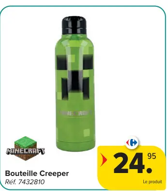 Offre: Bouteille Creeper