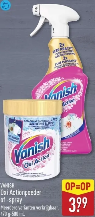Aanbieding: Oxi Actionpoeder of -spray