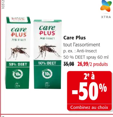 Offre: tout l'assortiment p. ex.: Anti-Insect