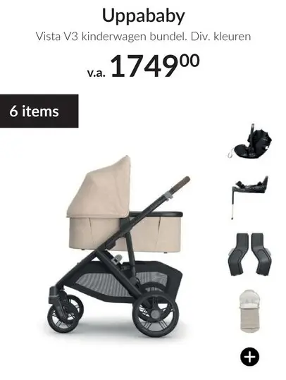 Aanbieding: Vista V3 kinderwagen bundel