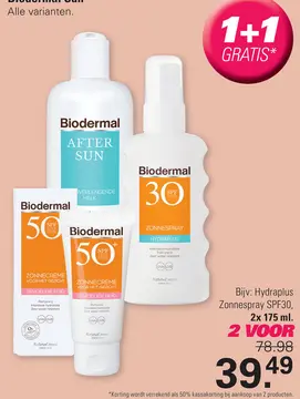Aanbieding: Hydraplus Zonnespray SPF30