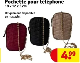 Offre: Pochette pour téléphone