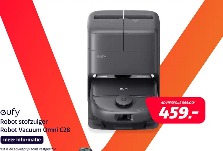 Aanbieding: Eufy Robot Vacuum Omni C28