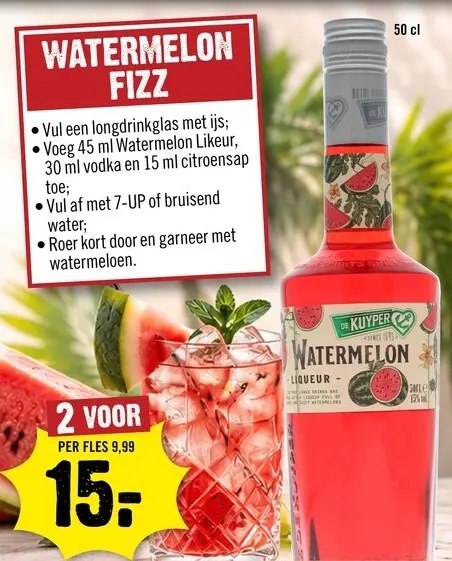 Aanbieding: De Kuyper Watermelon 50 cl