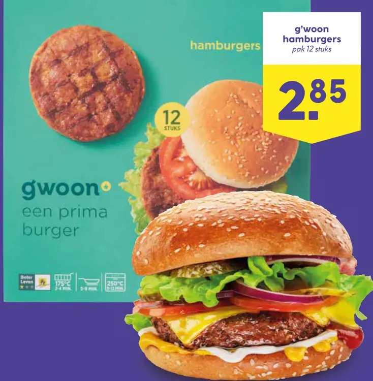 Aanbieding: Hamburgers