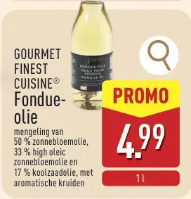 Promotie: Fondue-olie